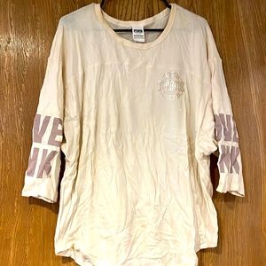 Victoria’s Secret LOVE PINK Baseball Shirt